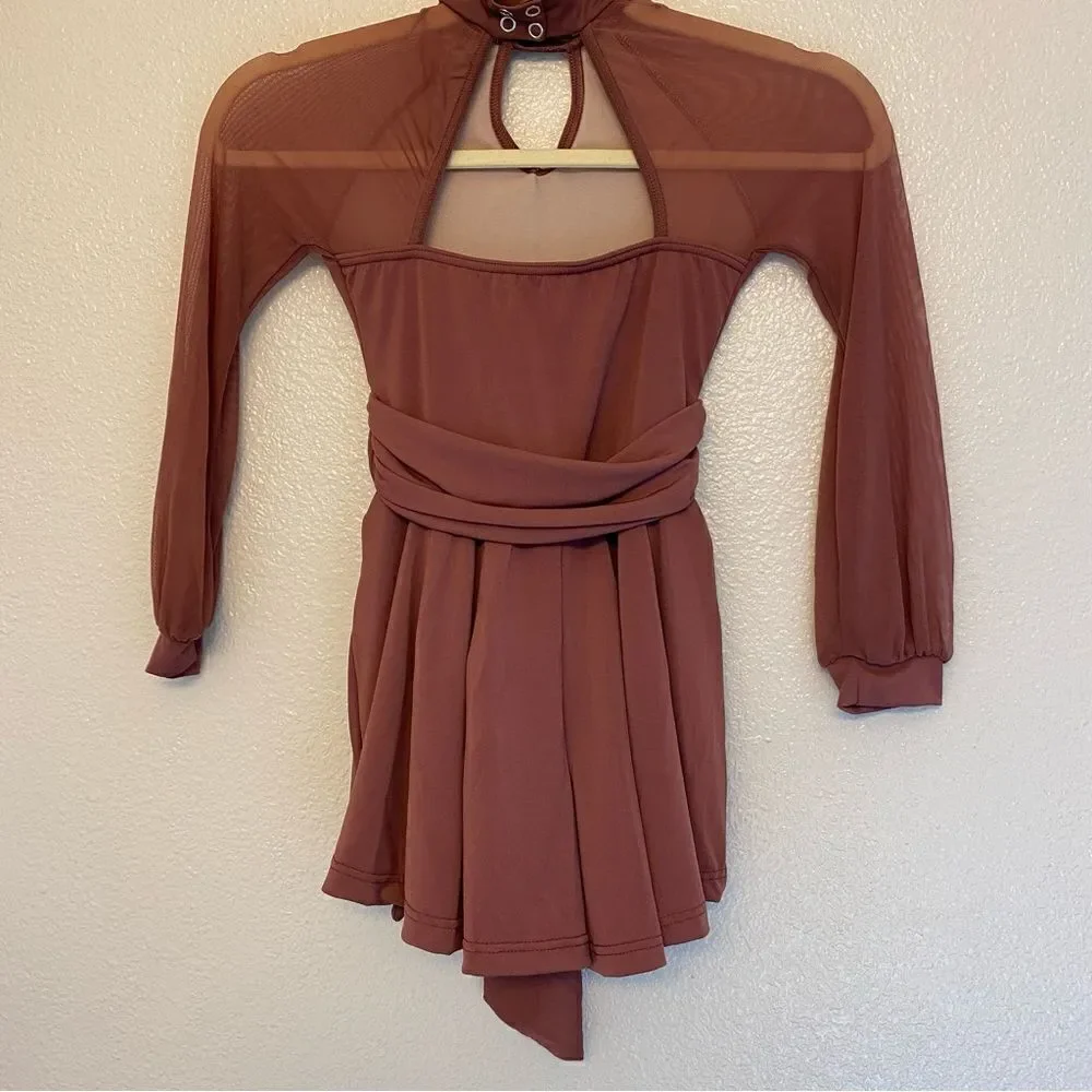 Weissman dance costume jumper romper shorts Tomorrow Is Gonna Be Better 12522 IC
